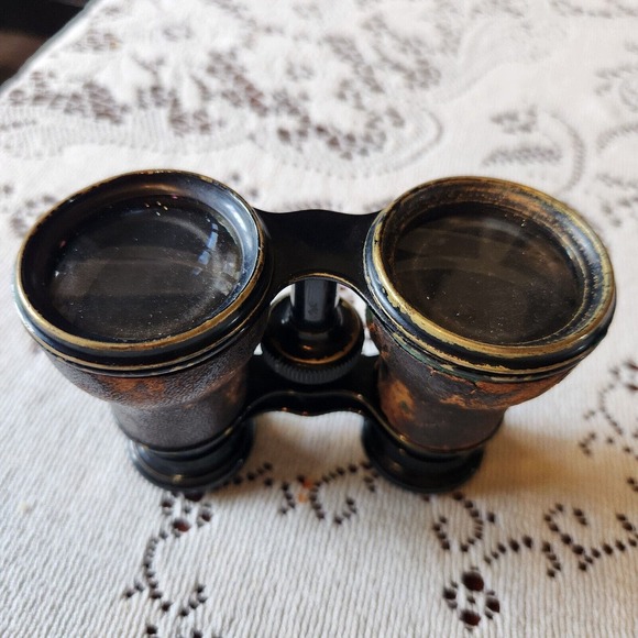 1920s Lemaire Fabt Paris French Opera Glasses / Binoculars - Picture 6 of 11